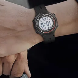 CARLINGTON Men Dial & Straps Digital Multi Function Watch Endurance 9120 Black image 3