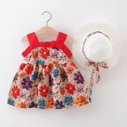 YK Floral Print Fit & Flare Mini Dress-80