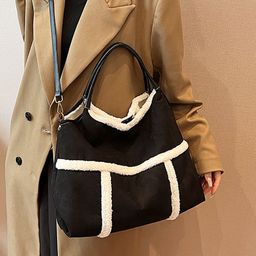 StyleCast x Revolte Suede Bucket Shoulder Bag-image-94