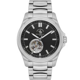 SANTA BARBARA POLO & RACQUET CLUB Men Stainless Steel Bracelet Style Straps Analogue Watch-13