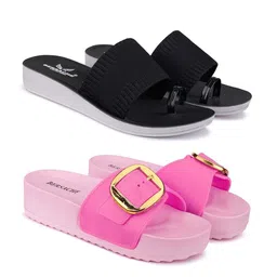 BERSACHE Women Casual Flats (Set of 2)-picture-31