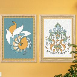 WALLLANE Brown Wood Wall Art-image-86