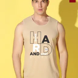 WOOSTRO Pack Of 2 Printed Gym Vests VWS26(HARD RUST)(ENJOY MAROON)-image-35
