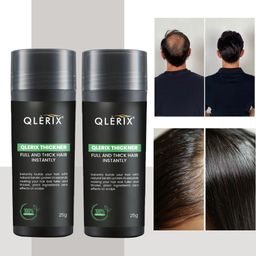 QLERIX Set Of 2 Full & Thicker Hair Fiber Powder - 25 g Each-30