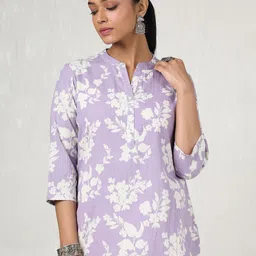 Soch Mandarin Collar Printed Tunic-picture-50