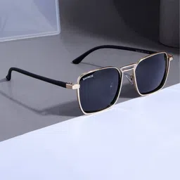 BAVINCIS Unisex Square Sunglasses with UV Protected Lens-23