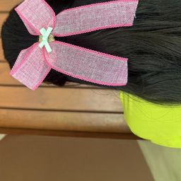 KALAKARI Women Pink Jute Hairbow-image-21