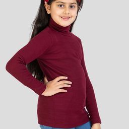 YHA Girls Turtle Neck Pullover-image-52