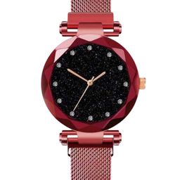 THE SHOPOHOLIC Women Embellished Dial & Stainless Steel Straps Analogue Watch FR-BAR-RED-image-48