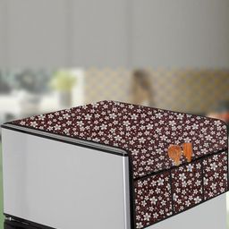 The Furnishing Tree White Printed Refrigerator Cover-image-51