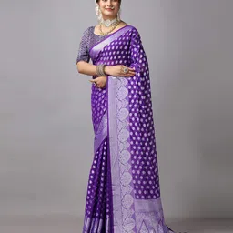 NIRMAL CREATION Woven Design Zari Saree-picture-30