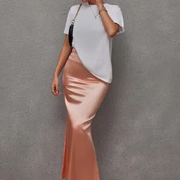 Outzidr Flared Maxi Skirt-24