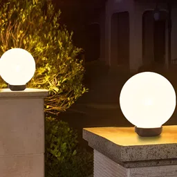 KINIS White Modern Shape Pole Lamp/Gate & Garden Light/Outdoor Lamp/Pillar Light For Home-22