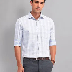 AD By Arvind Men Opaque Checked Casual Shirt-image-13