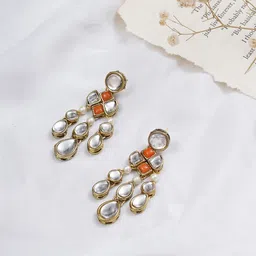 BeAbhika Contemporary Drop Earrings-32