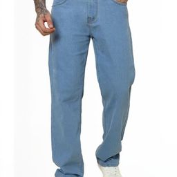 SZN Men Blue Classic Boyfriend Fit Mid-Rise Stretchable Jeans-picture-30