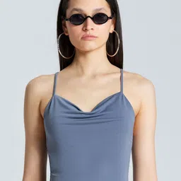 ZOMODA Tie-Up Neck Crop Top-image-90