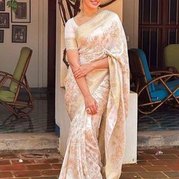 AMRUTKALA SAREES Woven Design Banarasi Saree-32