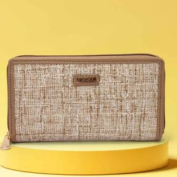 Mochi Women Abstract Printed Zip Around Wallet-picture-46