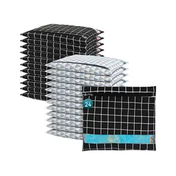 Aura Black Set of 6 Regular Multi-Utility Organisers-2