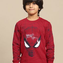Kids Ville Boys Printed Sweatshirts-image-93