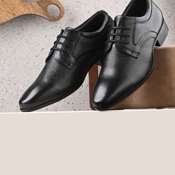 Auserio Men Leather Formal Derbys-image-23