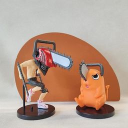 AUGEN Kids 2Pc Chainsaw Man Action Figure Toys-45