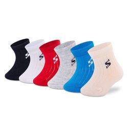 Supersox Babies Pack Of 6 Ankle Length Soft, Cute & Cozy Socks (6 - 12 Months)-56