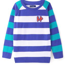 Honeyhap Boys Striped Pullover-image-94