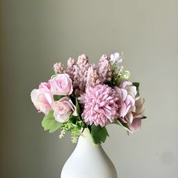 Mason Home Mauve & Green Artificial Chrysanths Bunch-53