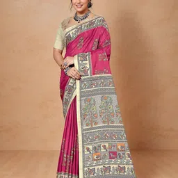 Anouk Rustic Ethnic Motifs Saree-picture-28