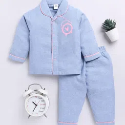 Clt.s Kids Printed Long Sleeves Night suit-image-90