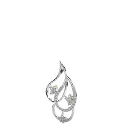 VALANOVA Women 18 Kt Gold Lab Grown Regular Pendant Diamond-image-74