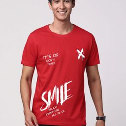 ADRO Men Graphic Printed Round Neck Cotton T-shirt-image-96