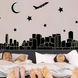 INDIAN ROYALS Black & White Printed Self-Adhesive & Durable Wall Sticker-picture-50