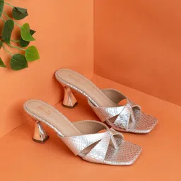 Inc 5 Women Textured Block Heel Sandals-64