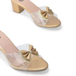 TAYDOL Block Heel Sandals With Bows-picture-17