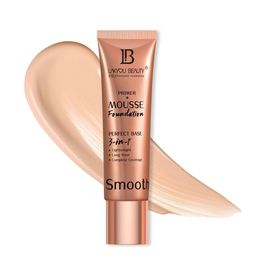 LAKYOU BEAUTY Primer + Mousse Lightweight Foundation 30ml - Soft Ivory 02-15