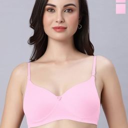 Eden Pack Of 2 Full Coverage Cotton Bra-18