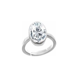 GenZcomplex Silver-Plated Brass Zircon Finger Ring-image-80