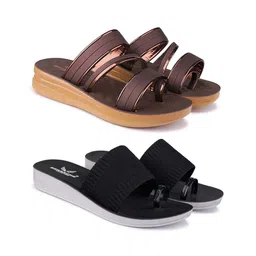 BERSACHE Women Open Toe Flats-image-41