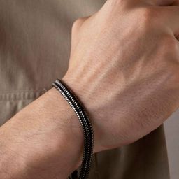 BLACK MAMBA Men Wraparound Orion Bracelet-image-0