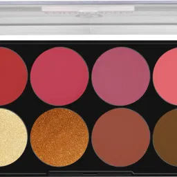 colors queen Matte Blusher Palette with Shimmer Highlighter and Contour for Face & Cheeks image 2