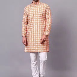 Yugnik Men Regular Kurta with Pyjamas-picture-48
