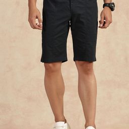 Thomas Scott Men Regular Fit Mid-Rise Cotton Shorts-picture-38