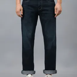 Cantabil Men Jean Straight Fit Light Fade Jeans-image-64