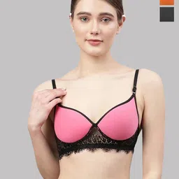 Samvar Multi Cotton Non-Wired Non Padded Minimizer Bra-picture-15
