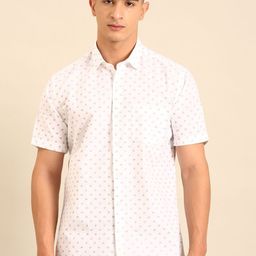 CAVALLO by Linen Club Men cavallo classe Printed Linen Contemporary Slim Fit Casual Shirts-picture-41