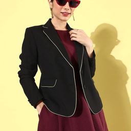 QUIERO Women Single Breasted Blazer-picture-25