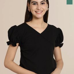 Tromko Puff Sleeve Top-image-40